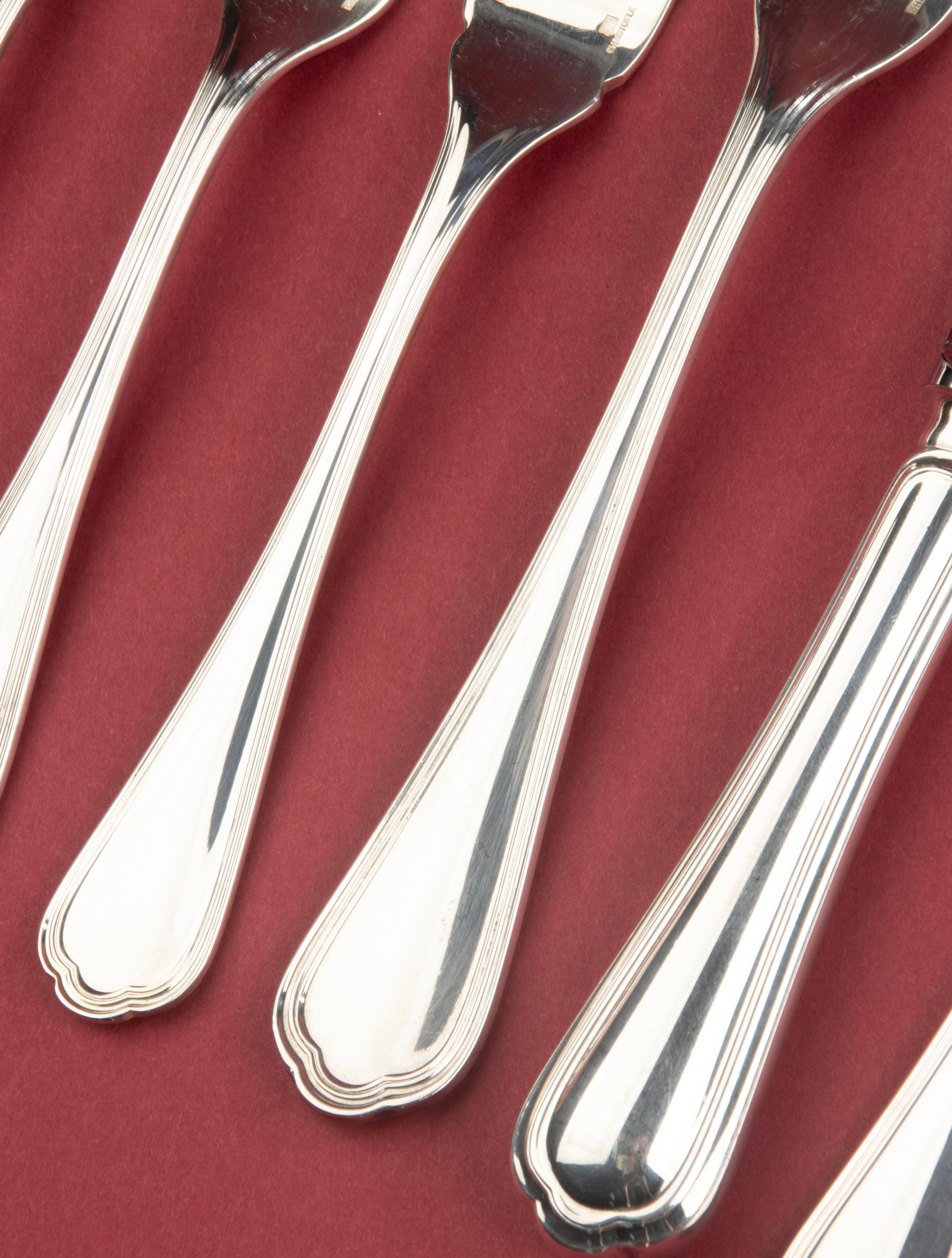 157-Piece Cutlery Set - Christofle - Spatours  - Top Condition For Sale 5