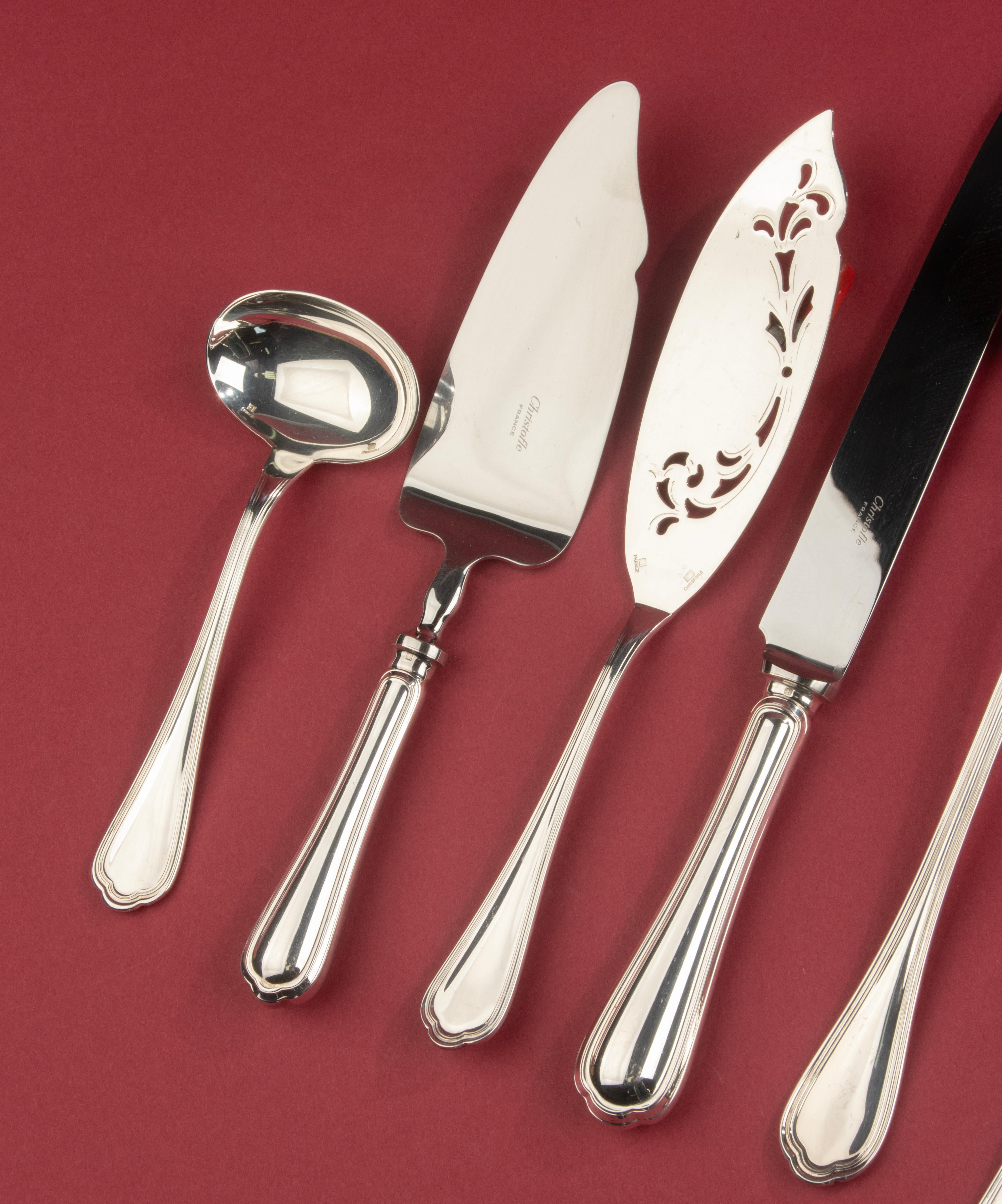 157-Piece Cutlery Set - Christofle - Spatours  - Top Condition For Sale 10