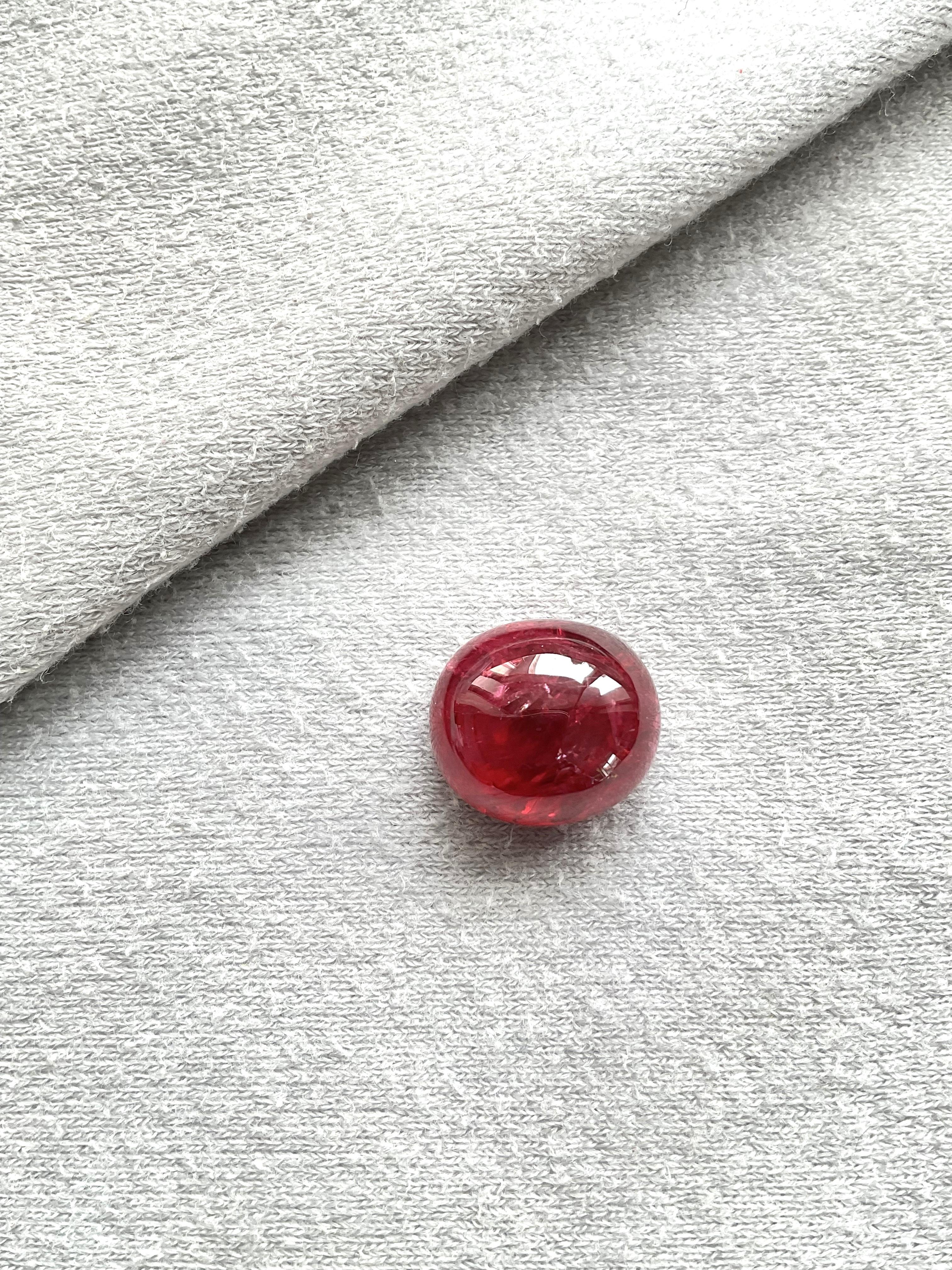 15.71 Carat Burmese Top Quality Spinel Cabochon for Fine Jewellery Natural Gems
Piece - 1
Weight - 15.71 Ct
Size - 12.8x14.4 mm
Shape - Cabochon