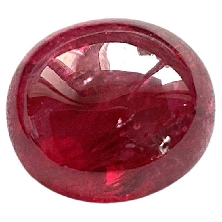 15.71 Carat Burmese Top Quality Spinel Cabochon for Fine Jewellery Natural Gems For Sale