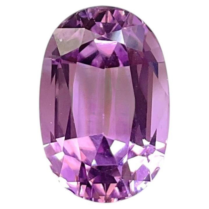 15,74 quilates de kunzita natural de talla ovalada Piedra preciosa de calidad superior y color fino