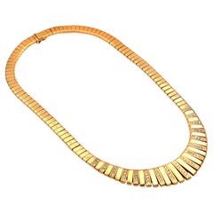 1.58 Carat Diamond 18K Gold Necklace