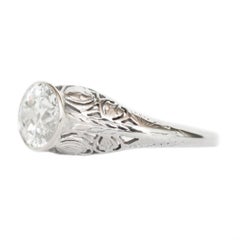 1.58 Carat Diamond Engagement Ring