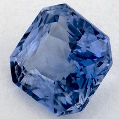 1.58 Ct Blue Sapphire Octagon Loose Gemstone