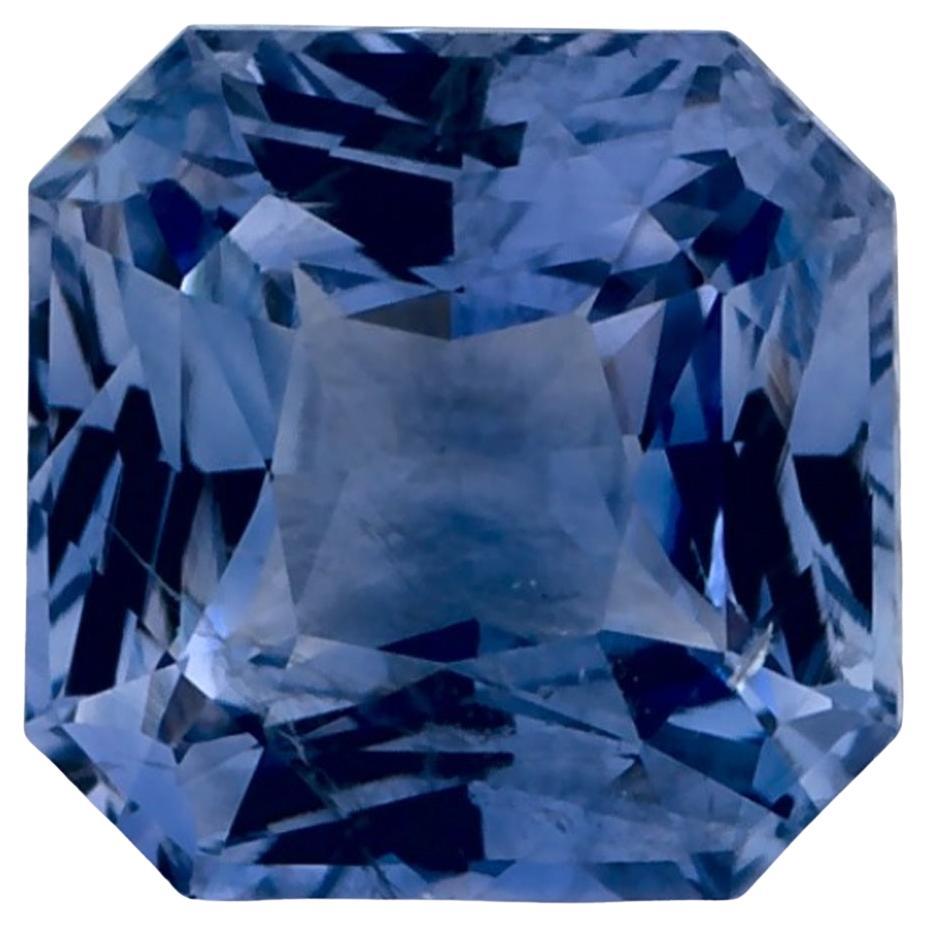 1.58 carati di zaffiro blu ottagonale sfuso