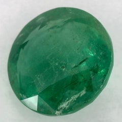 1.58 Ct Emerald Round Loose Gemstone
