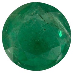 1.58 Ct Smaragd Runde Lose Edelstein
