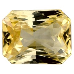 1,58 Karat Gelber Saphir Radiant Loser Edelstein