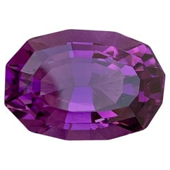 15.80 Carats Natural Loose Dark Purple Amethyst Gem Dodecagon Fancy Shape 