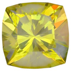 15.85 Carat Natural Loose Lemon Color Citrine Stone Fancy Cut African Gemstone