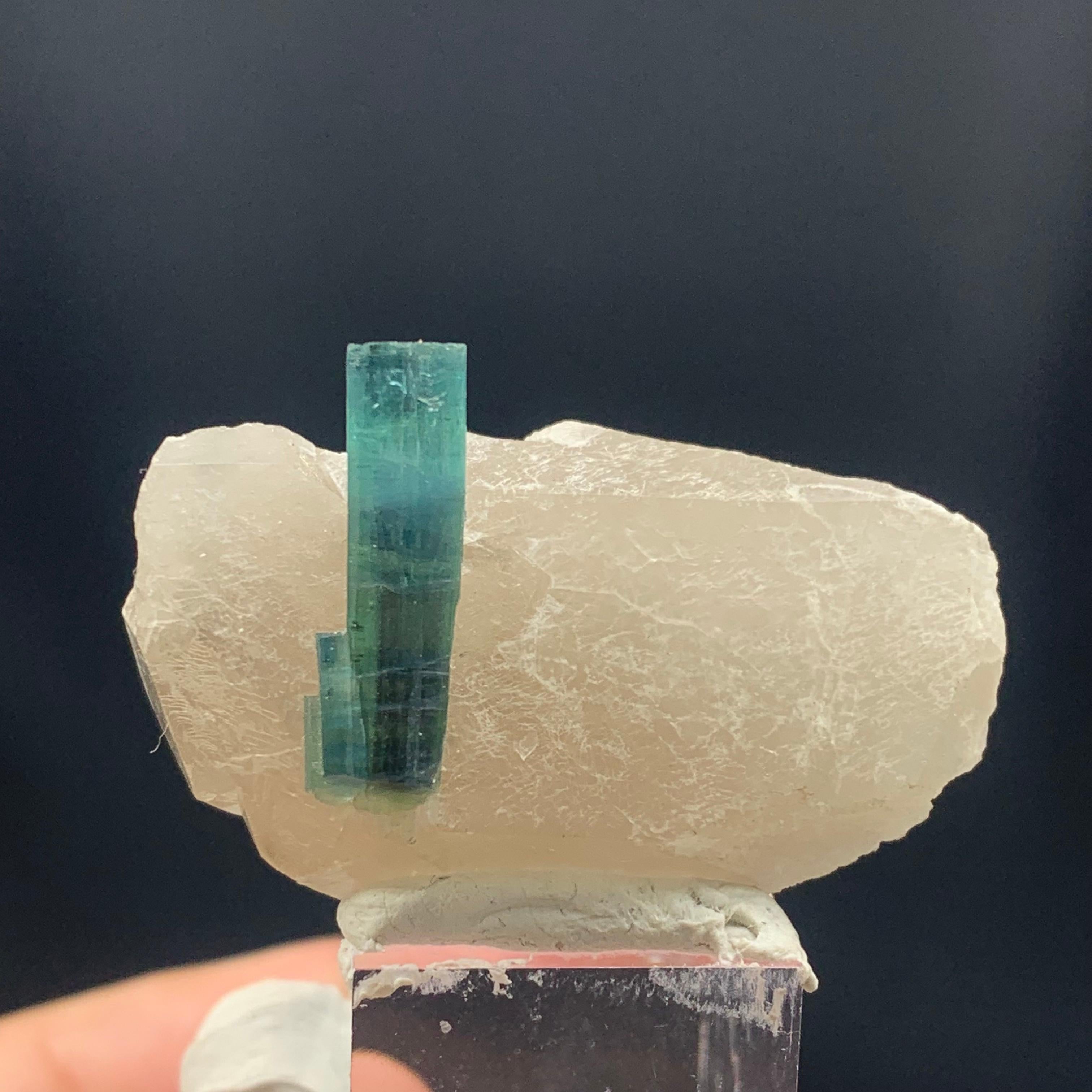 18th Century and Earlier 15.88 Gram Beautiful Indicolite Tourmaline Specimen from Afghanistan  For Sale