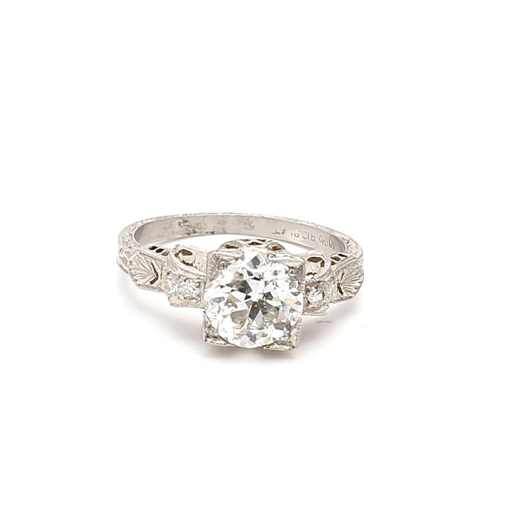 Title:
1.59 Carat Circular Brilliant Cut I I1 and Old European Cut I SI1 Diamond Platinum Engagement Ring
Style:
Engagement
Metal:
Platinum
Gemstone 1:
0.08 Carat Diamond
Number of Stones:
4
Color:
I
Clarity:
SI1
Shape:
Old European Cut
Gemstone