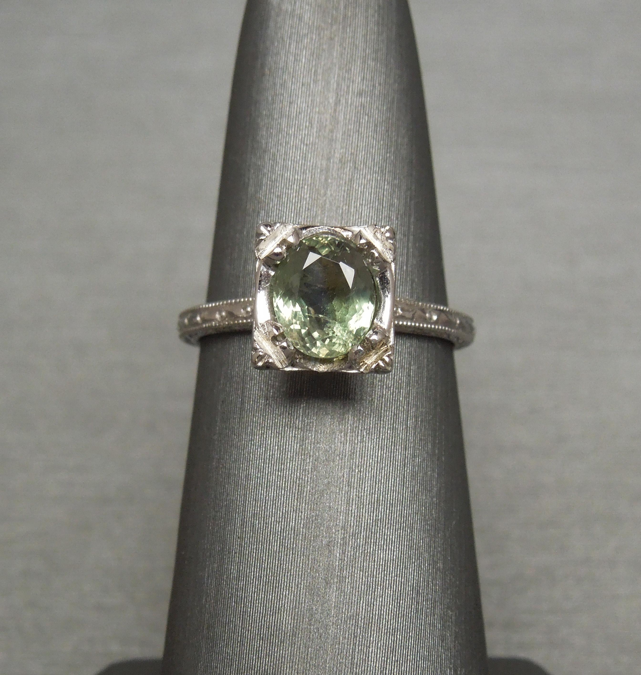 1.59 Carat GIA Alexandrite Solitaire Ring 3