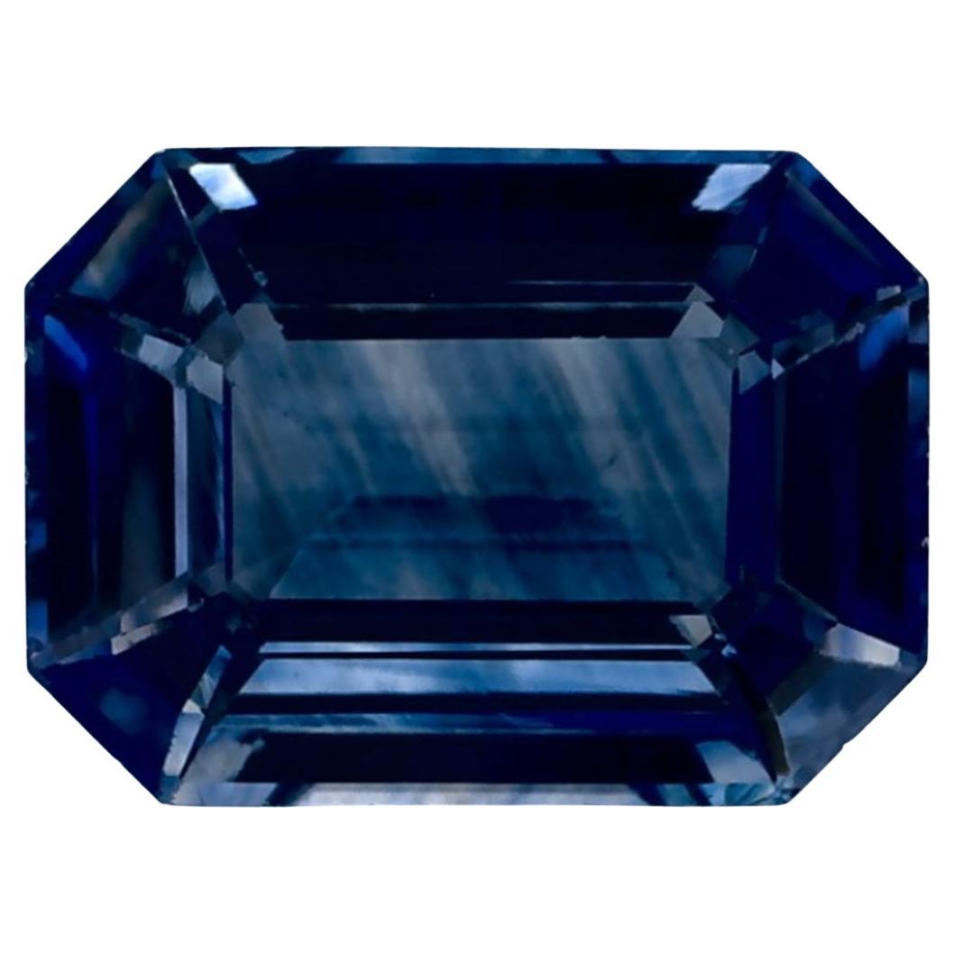 1.59 Ct Zaffiro blu taglio ottagono Gemma sfusa