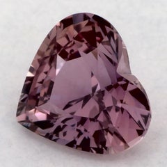 1.59 Ct Pink Sapphire Heart Loose Gemstone
