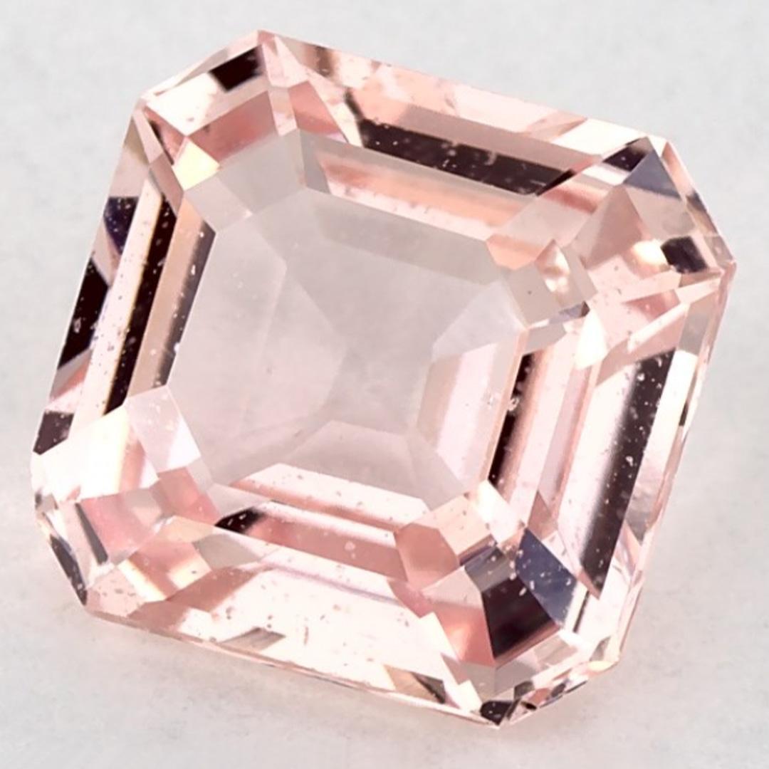 1.59 Ct Pink Sapphire Octagon Cut Loose Gemstone (Achteckschliff) im Angebot