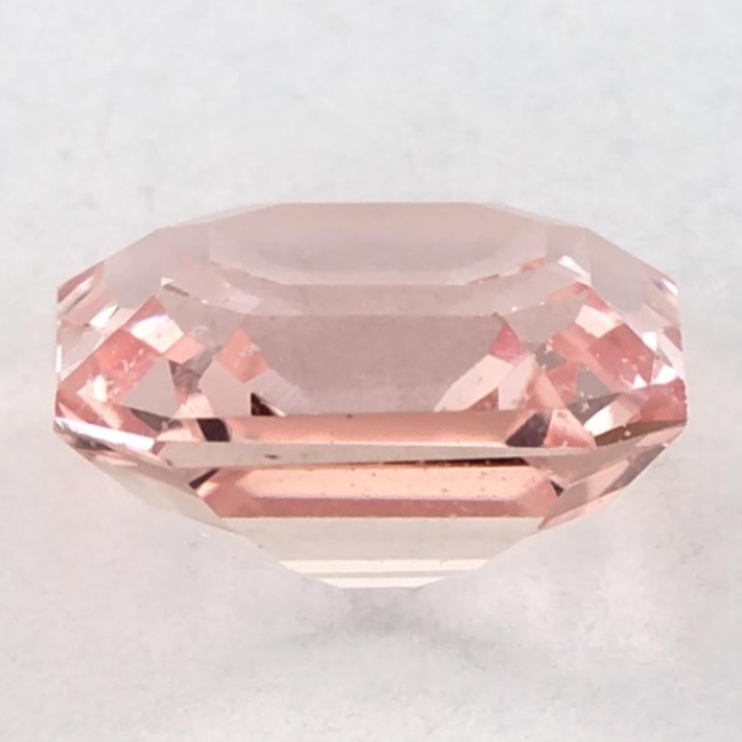 1.59 Ct Pink Sapphire Octagon Cut Loose Gemstone im Zustand „Neu“ im Angebot in Fort Lee, NJ
