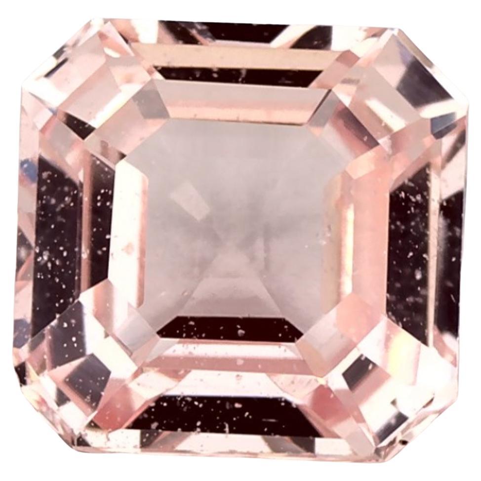 1.59 Ct Pink Sapphire Octagon Cut Loose Gemstone