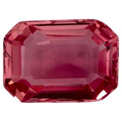 1.59 Ct Pink Sapphire Octagon Cut Loose Gemstone