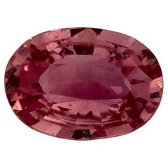 1.59 Ct Pink Sapphire Oval Loose Gemstone