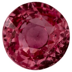 Pierre précieuse ronde saphir rose 1.59 carats