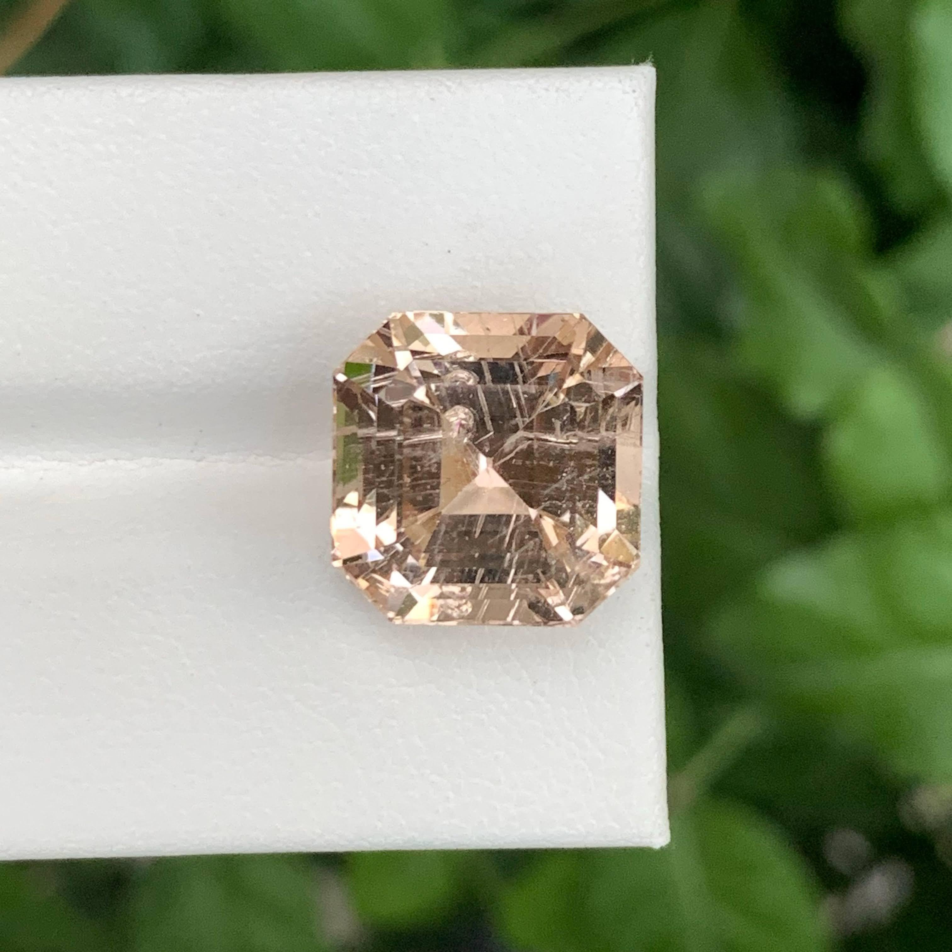 15.90 Carat Natural Loose Peach Topaz Stone Cushion Cut Pakistani Gemstone (pierre pakistanaise taillée en coussin) Neuf - En vente à Bangkok, TH