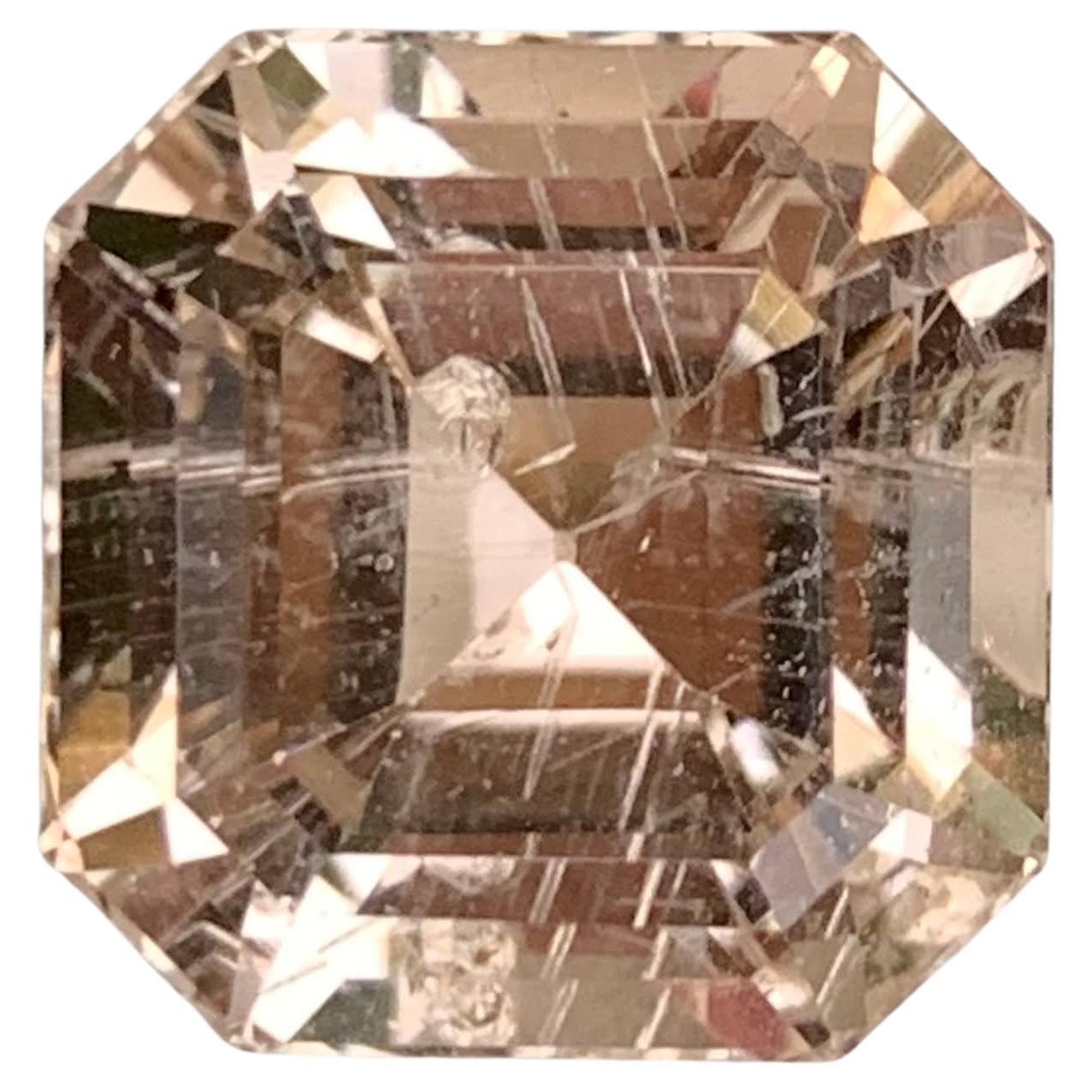 15.90 Carat Natural Loose Peach Topaz Stone Cushion Cut Pakistani Gemstone (pierre pakistanaise taillée en coussin) en vente