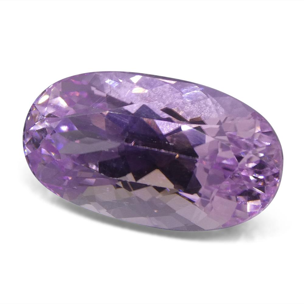 15.98 ct Oval Kunzite For Sale 1