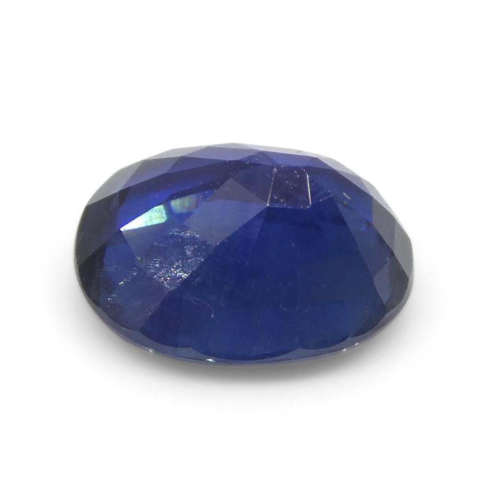 1.59ct Cushion Blue Sapphire from Nigeria For Sale 6