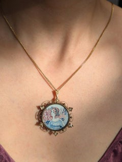 15ct Gold Antique Edwardian Double Sided Photo Locket, Australian Willis & Son