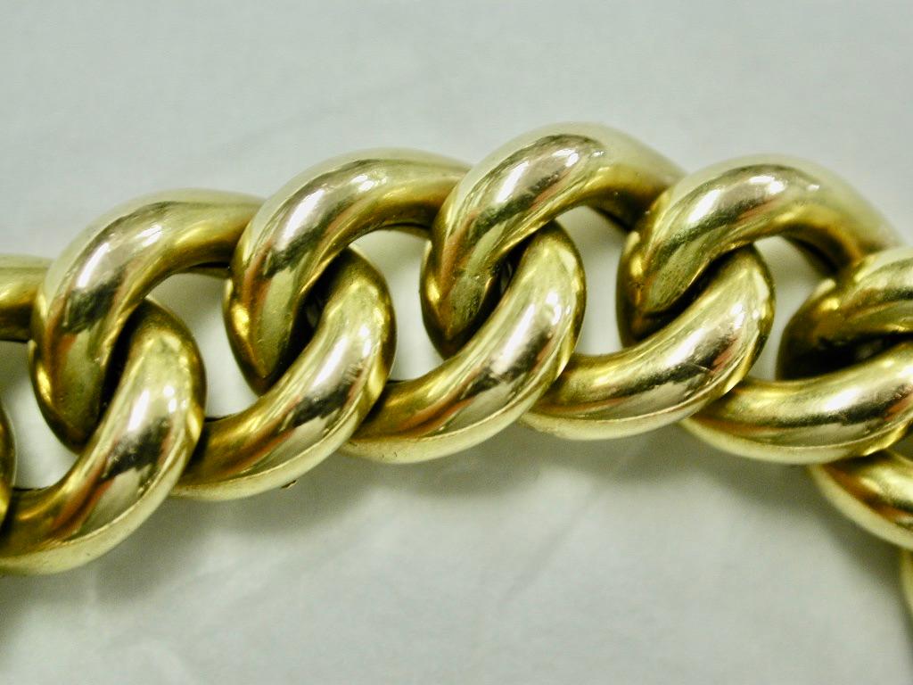 Bracelet à boucle en or 15 carats, daté de 1899, fabriqué à Birmingham Pour femmes en vente