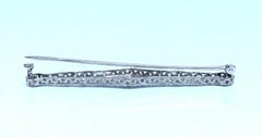 .15ct Natural Diamonds Filigree Stick Pin 14kt