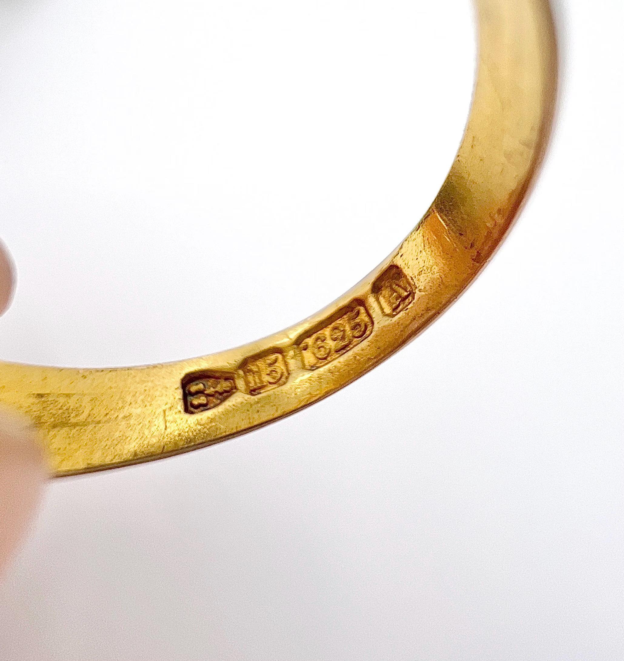 Anillo victoriano de oro amarillo de 15 ct con rubí y perla engastados en forma de estrella, Hallmarked Chester 1884 Victoriano en venta