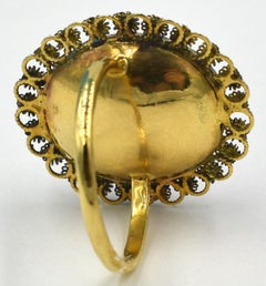 Georgian Amethyst Cannetille Ring, circa 1840