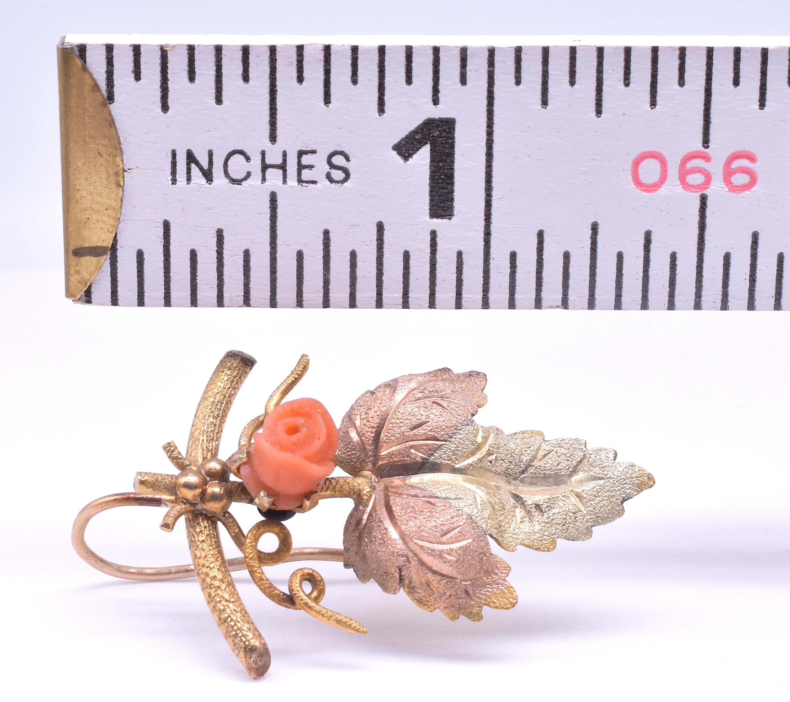 coral color earrings