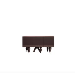 1.5M Multileg Cabinet Lacquered in Brown by Jaime Hayon for BD Barcelona