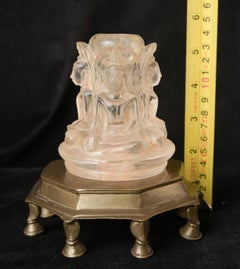 15th/16thC or Earlier Northern Thai Four-Sided Crystal Finial. Museum Piece