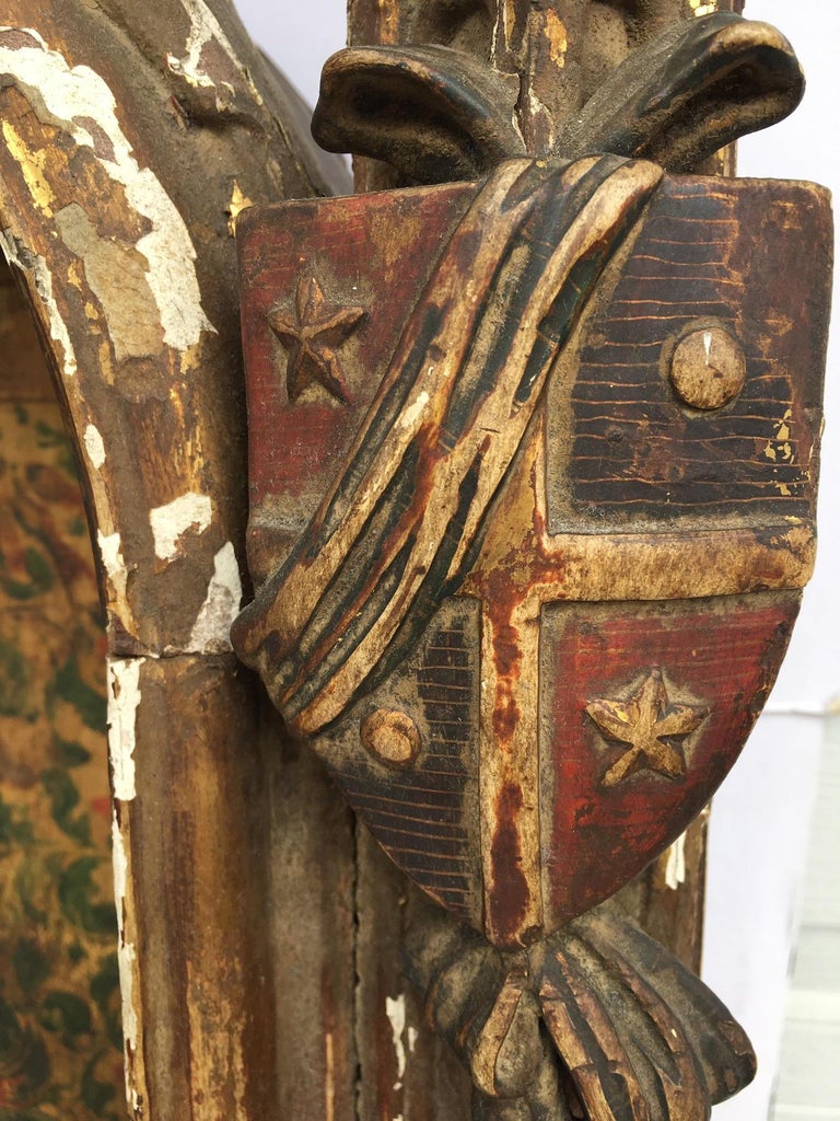 15th C Gothic Tabernacle 4 ft.+ Rare Architectural Religious Art