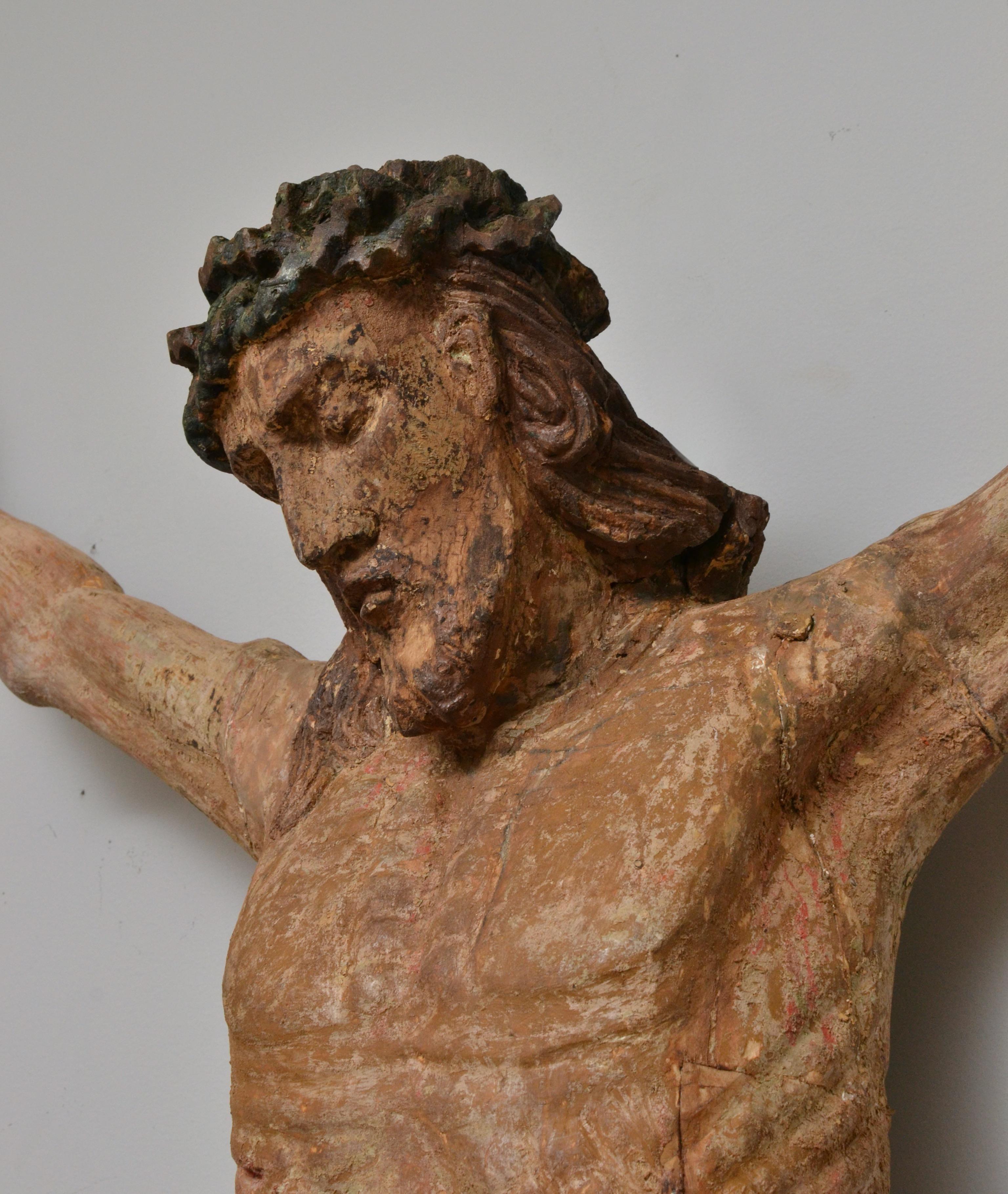 Escultura de madera del Corpus Christi del siglo XV Alemán en venta