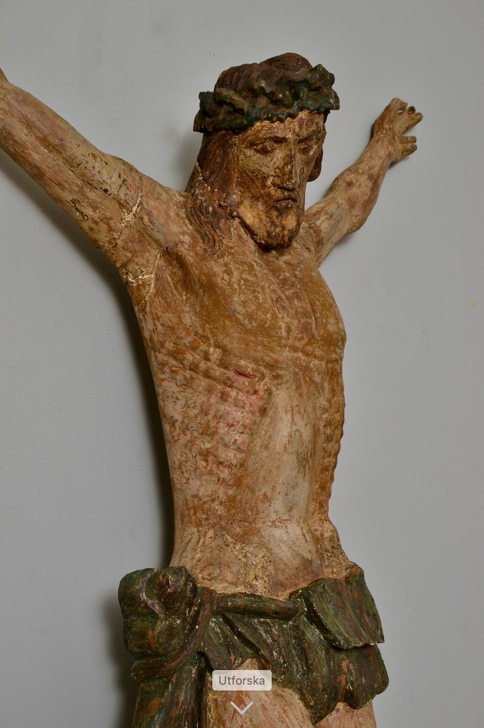 Escultura de madera del Corpus Christi del siglo XV Madera en venta