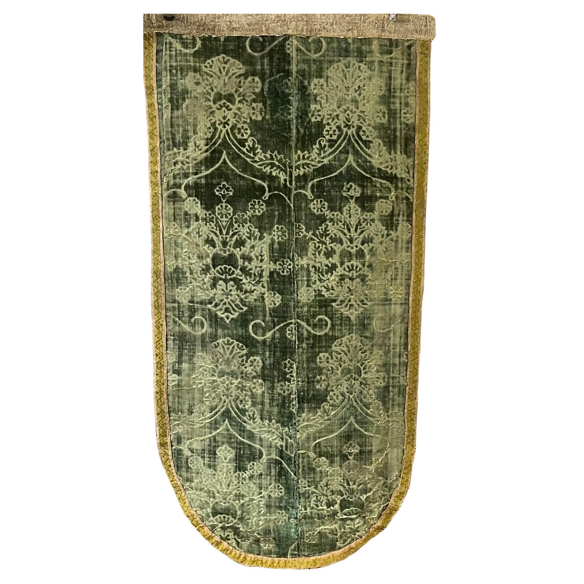 Terciopelo de seda de ferronería del siglo XV