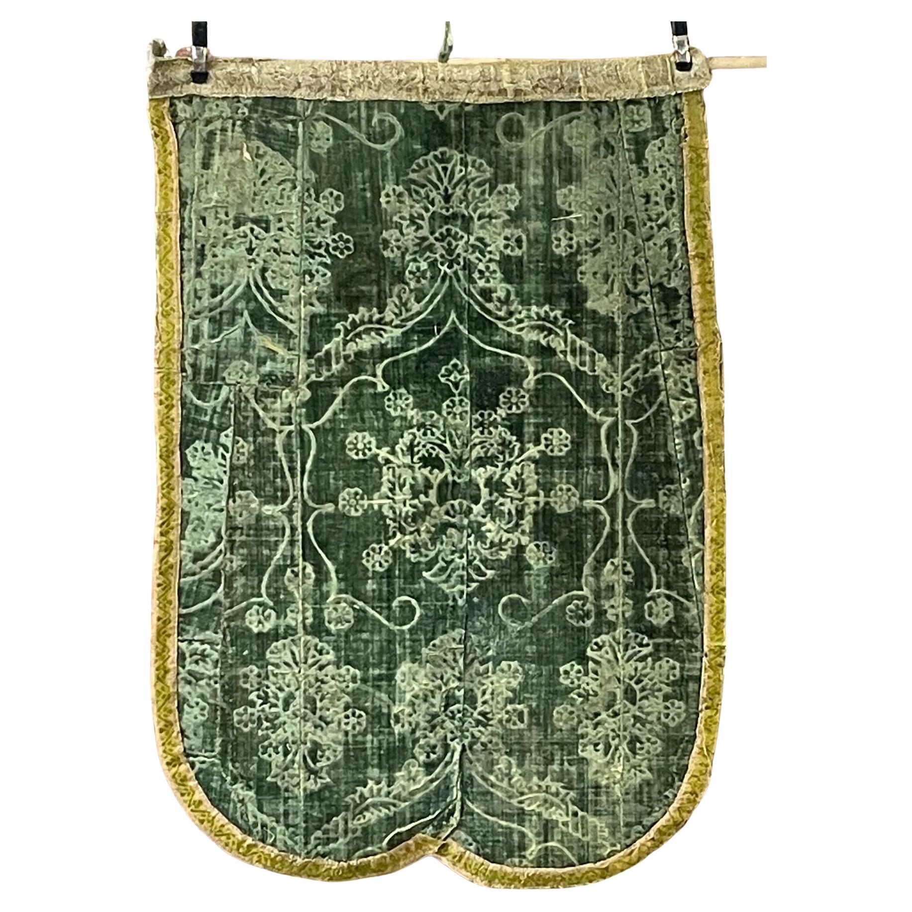 Terciopelo de seda de ferronería del siglo XV