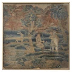 15th Century Framed 'Aubusson' Tapestry Fragment, France