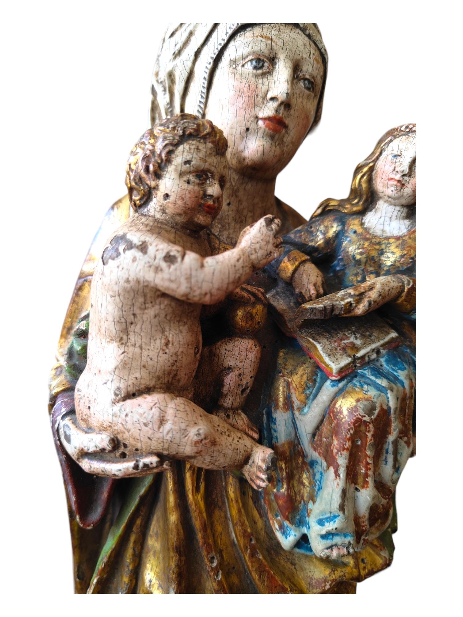 15th Century Gothic Virgin For Sale 5