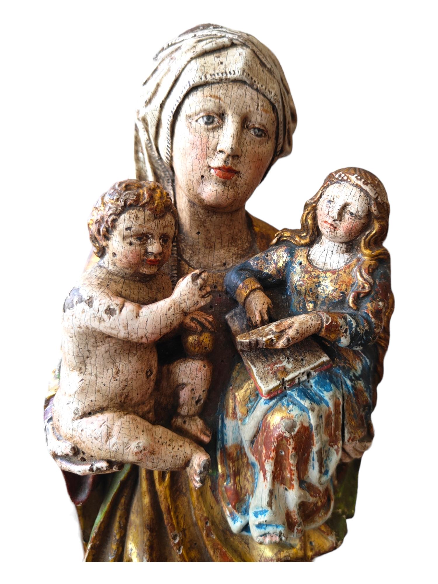 15th Century Gothic Virgin For Sale 3