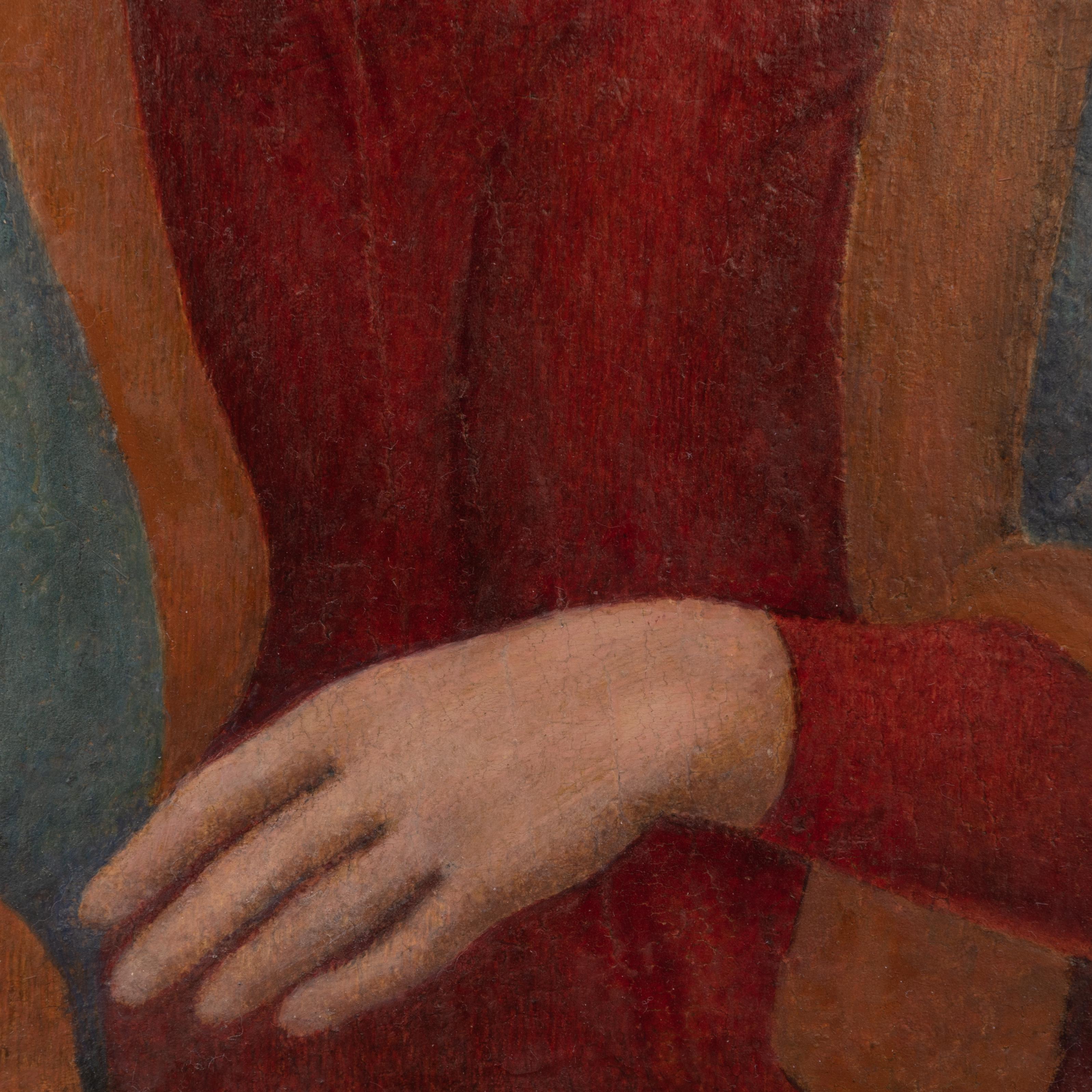 Merveilleux tableau de maître italien ancien Madone 
Huile sur panneau
Alessandro Filipepi, également connu sous le nom de Sandro Botticelli, est le premier artiste qui vient à l'esprit à la vue de cette charmante peinture à l'huile polychrome.
Un