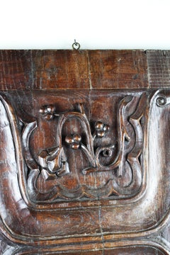 15th century Oak Panel Flamboyant Gothic Southern Netherlands