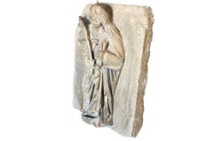 15th Century Stone Carving of Saint Apollonia