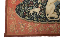15th Century Tapestry Recreation, "Taste" From the Lady with the Unicorn Series