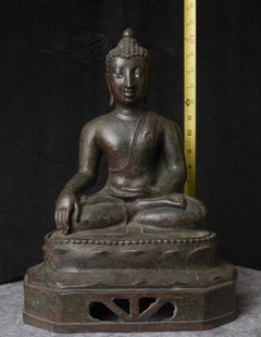 15th Century Thai Bronze Buddha 10207